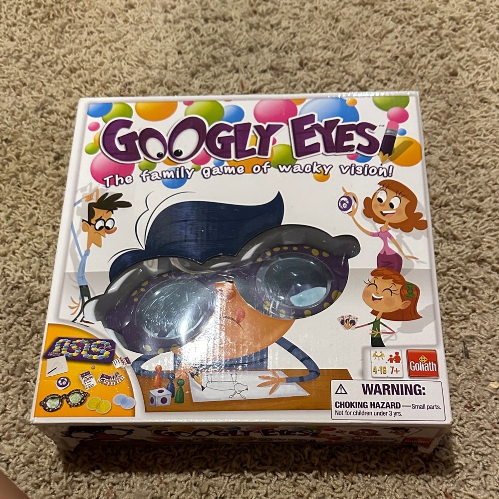 googly eyes family game